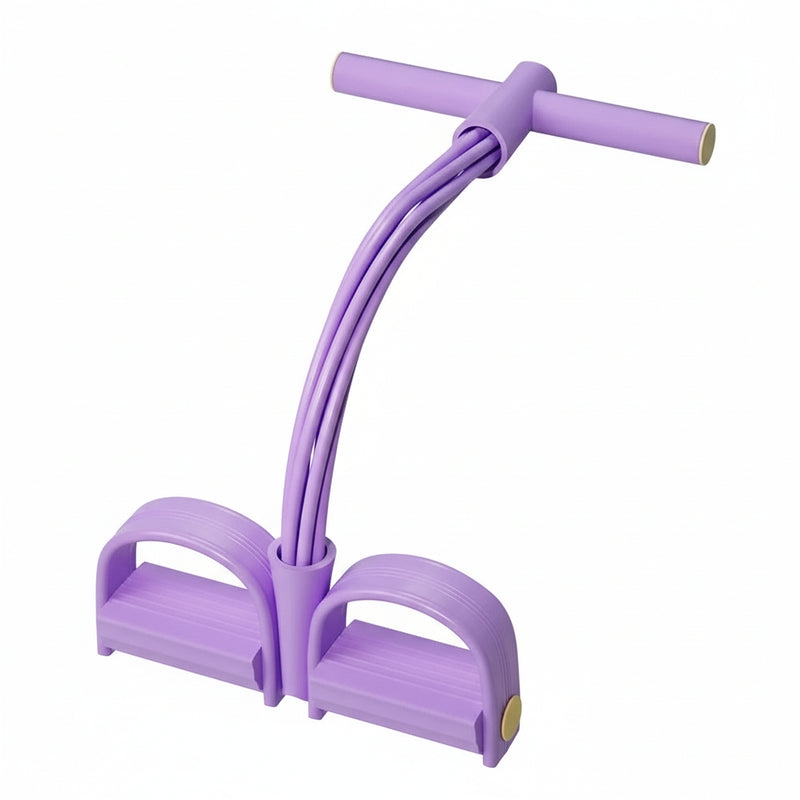 Puxador Elástico Multifuncional 6 Tubos | Equipamento Fitness Portátil